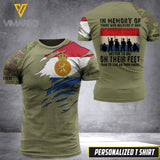 CUSTOMIZED NETHERLANDS SOLIDER 3D PRINTED TSHIRT YYTT
