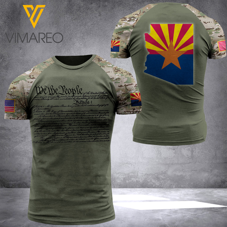 ARIZONA - WE THE PEOPLE PRINTED 3D TSHIRT