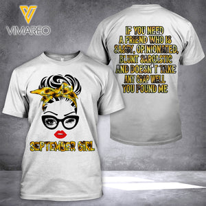 SEPTEMBER GIRL TSHIRT PRINTED NEY28Q