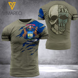 CUSTOMIZED MICHIGAN FLAG 3D PRINTED TSHIRT YYQQ