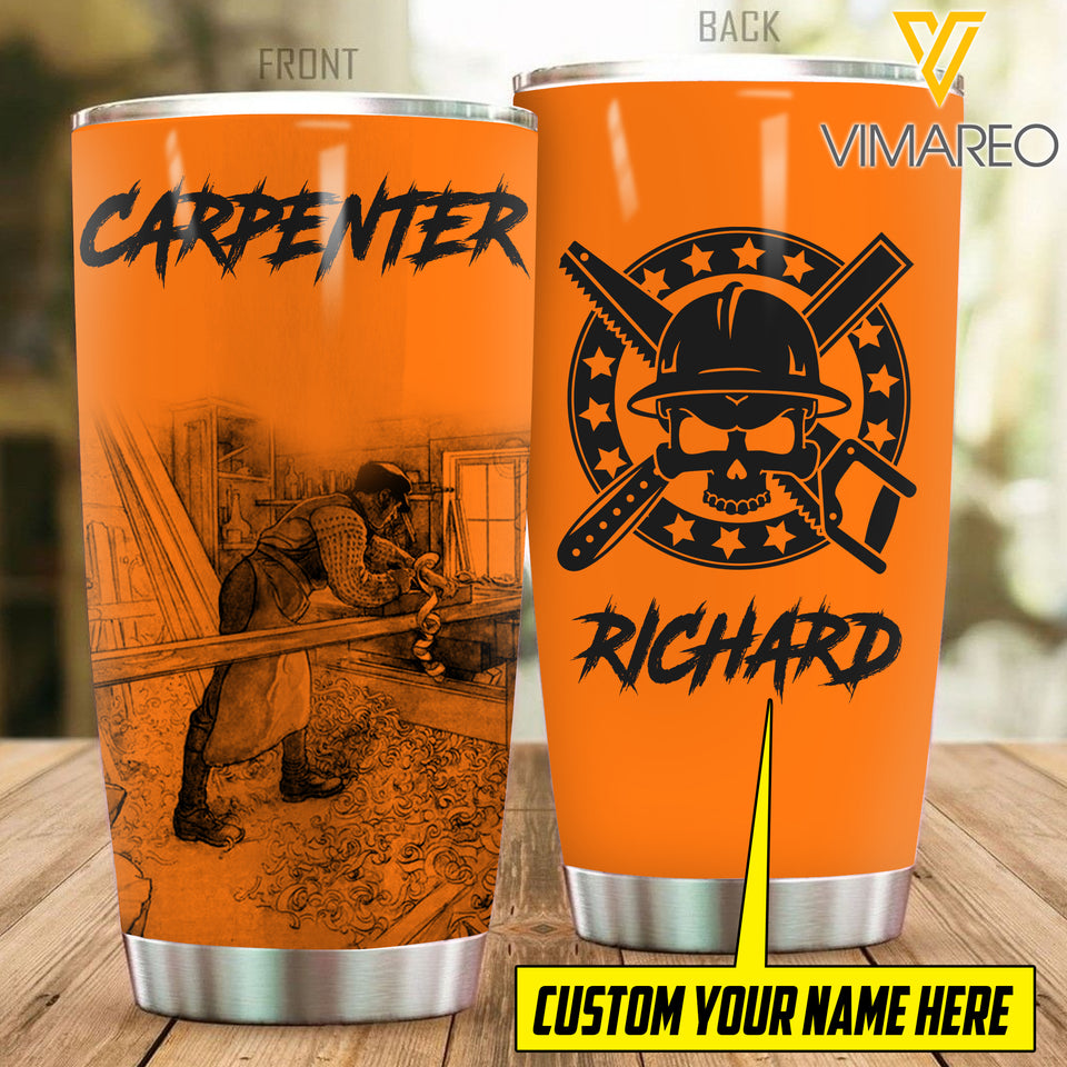 PERSONALIZED CARPENTER TUMBLER 2 COLORS NEY24SET