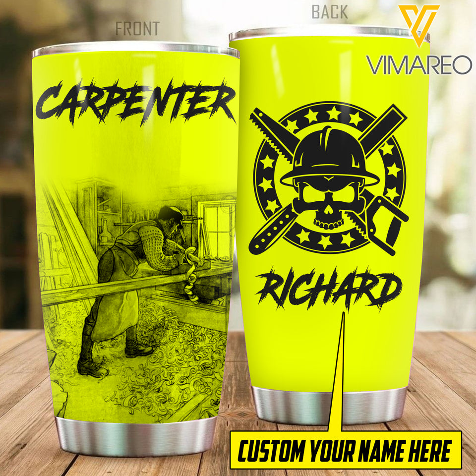 PERSONALIZED CARPENTER TUMBLER 2 COLORS NEY24SET