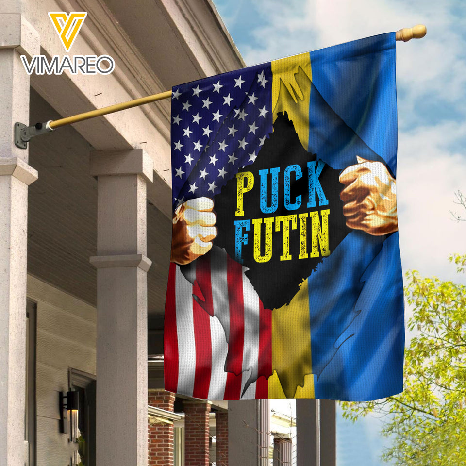 USA Ukraine Puck Futin  flag V3Q
