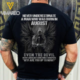 August man Tshirt 3d all print 2906TH