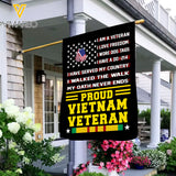 Vietnam veteran flag 1907N