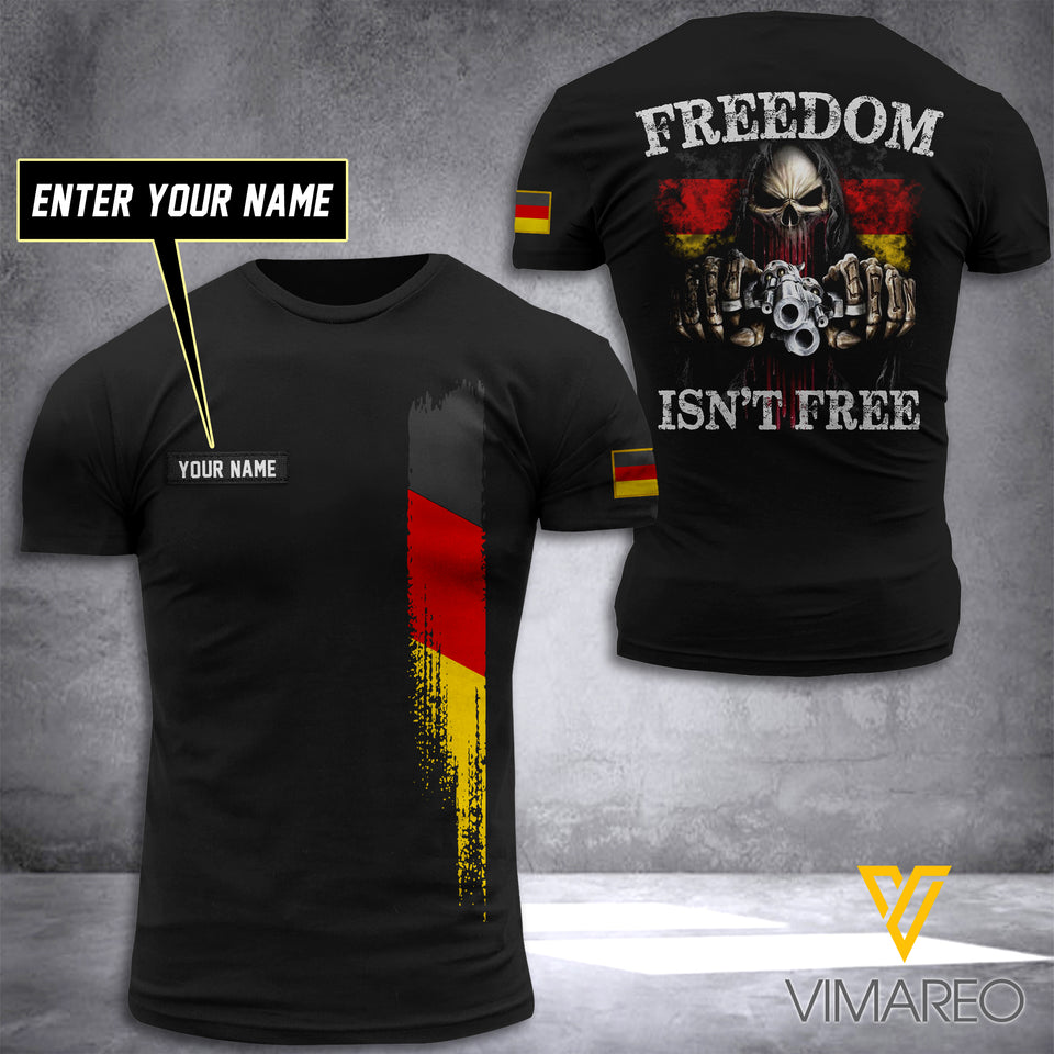 Germany Flag Customized 3D PRINTED TSHIRT 0705NGBTH