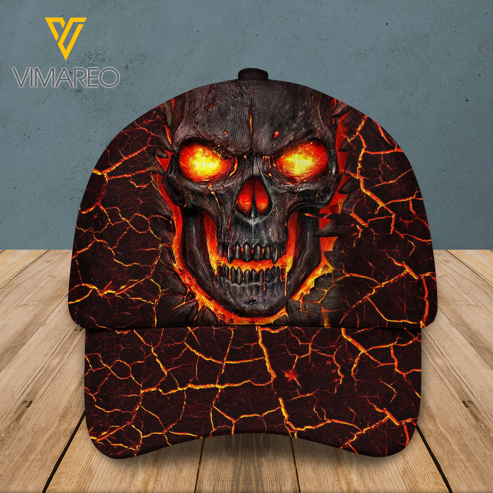 VH SKULL Peaked cap 3D 0103 PDT