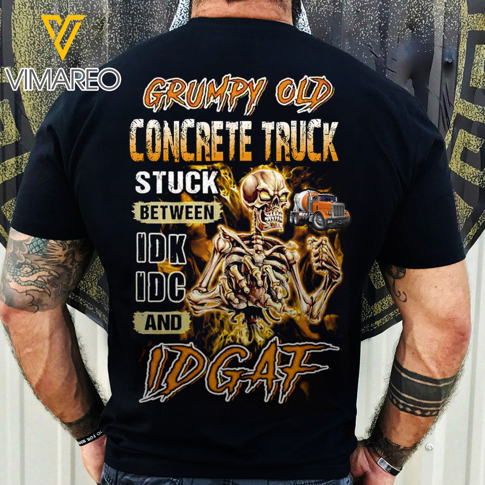 Concrete TRUCK man Tshirt 3d all print 3006TH