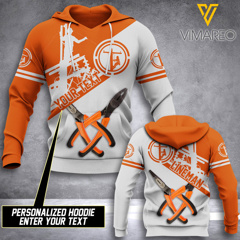 VMVH CUSTOMIZE Lineman HOODIE 3D ALL PRINT 0303 PDT