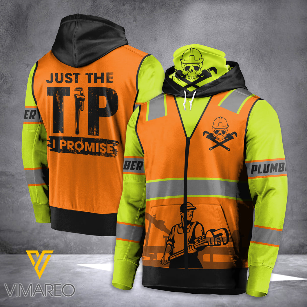 VH Plumber mask HOODIE 3D ALL PRINT 2002 PDT