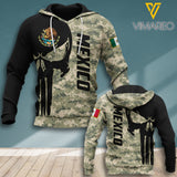 MEXICO HOODIE 3D PRINTED 1707TH