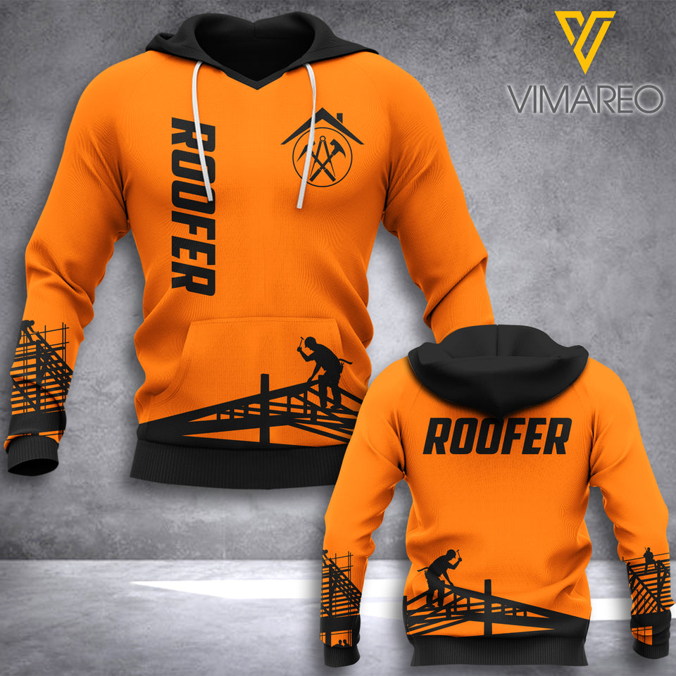 Roofer UK hoodie 3d all print 1208T