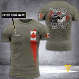 Customized Canada Army 3D Printed TShirt 0904NGBTH