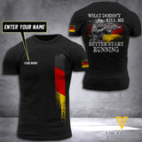 Customized Germany Army 3D Printed TShirt 0904NGBTH