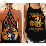 Sister hood Criss-Cross Open Back Camisole Tank Top 1409N