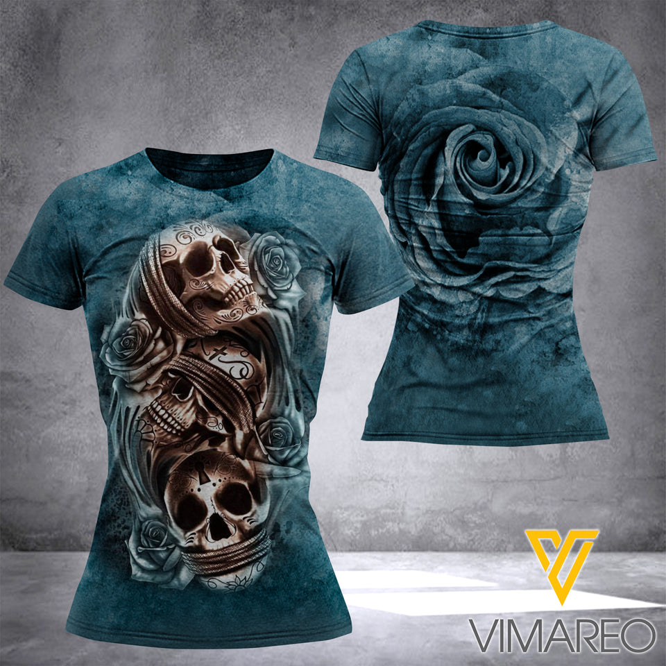 Skull Tshirt girl 2806TQ