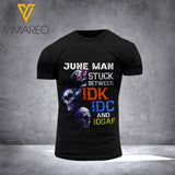 JUNE MAN T-SHIRT 3D PRINTED 1405NGBN