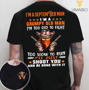 September man Tshirt 3d all print 2206TQ