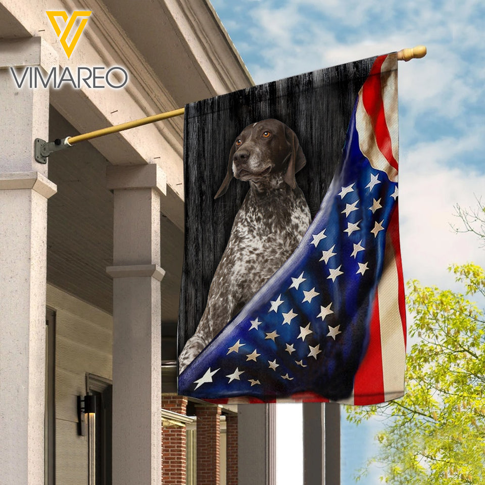 Shorthaired Dog Flag MAY-DT17