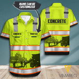 PERSONALIZED CONCRETE HAWAII SHIRT JUE-DT18