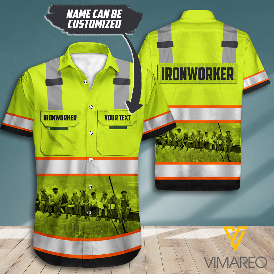 PERSONALIZED IRONWORKER HAWAII SHIRT JUE-DT18