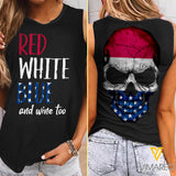RED WHITE BLUE AND WHISKEY Tshirt Printed MAY-DT11