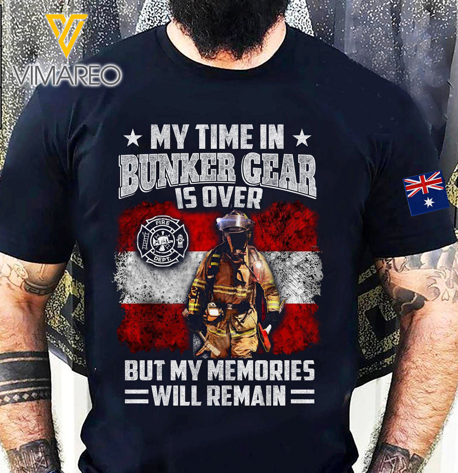 Australia Firefighter Tshirt Printed MAY-LN18