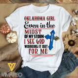 Oklahoma Girl Tshirt Printed MAY-QH12