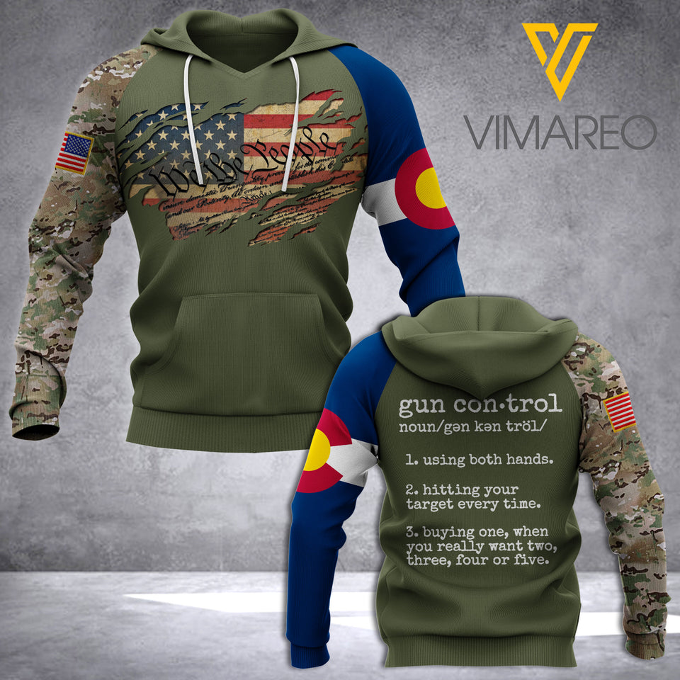 colorado T SHIRT/HOODIE 3D PRINTED TL113 UNDER GUNN