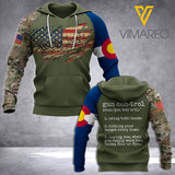 colorado T SHIRT/HOODIE 3D PRINTED TL113 UNDER GUNN