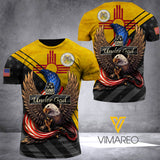 new mexicoT SHIRT 3D PRINTED TL113 UNDER GOD
