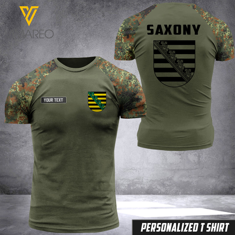 Saxony CAMO CUSTOMIZE T SHIRT 3D PRINTED TLM