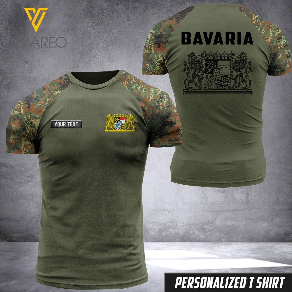 bavaria CAMO CUSTOMIZE T SHIRT 3D PRINTED TLM