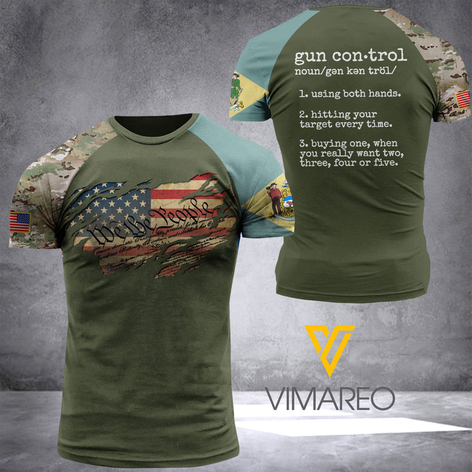 Delaware T SHIRT/HOODIE 3D PRINTED TL113 UNDER GUNN