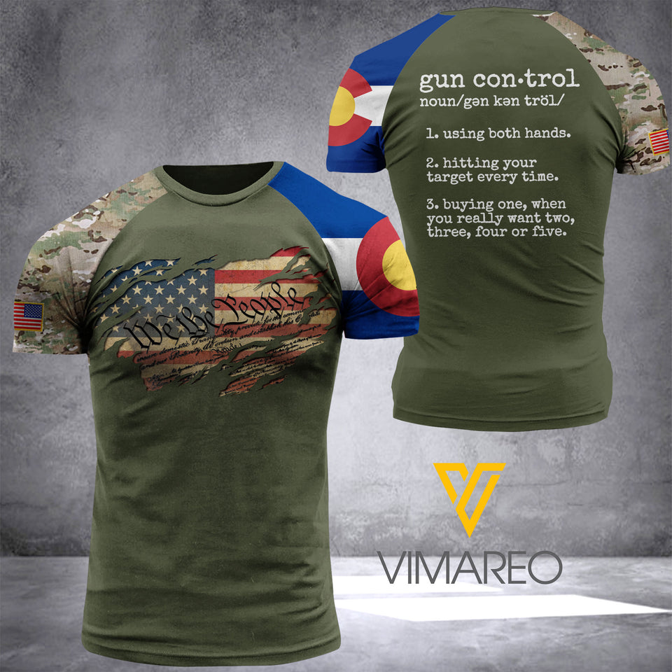 colorado T SHIRT/HOODIE 3D PRINTED TL113 UNDER GUNN