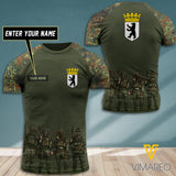 Berlin CAMO CUSTOMIZE T SHIRT 3D PRINTED army