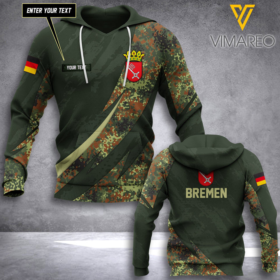 Bremen CUSTOMIZE T SHIRT/HOODIE 3D PRINTED TL263