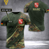 Mainz CAMO CUSTOMIZE T SHIRT 3D PRINTED TL263