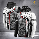 mechanic MASK HOODIE 3D PRINTED LMT DFL