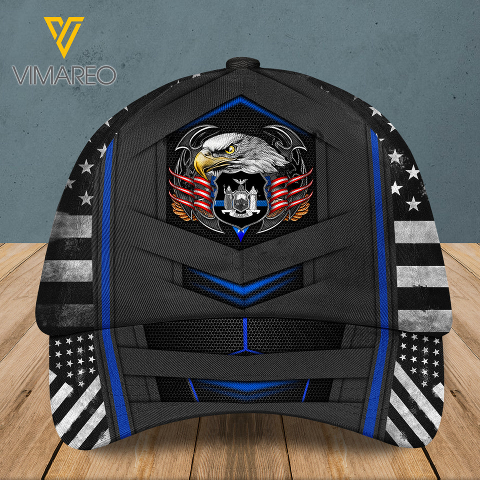 NEW YORK BLUE LUINE Peaked cap 3D CTTE