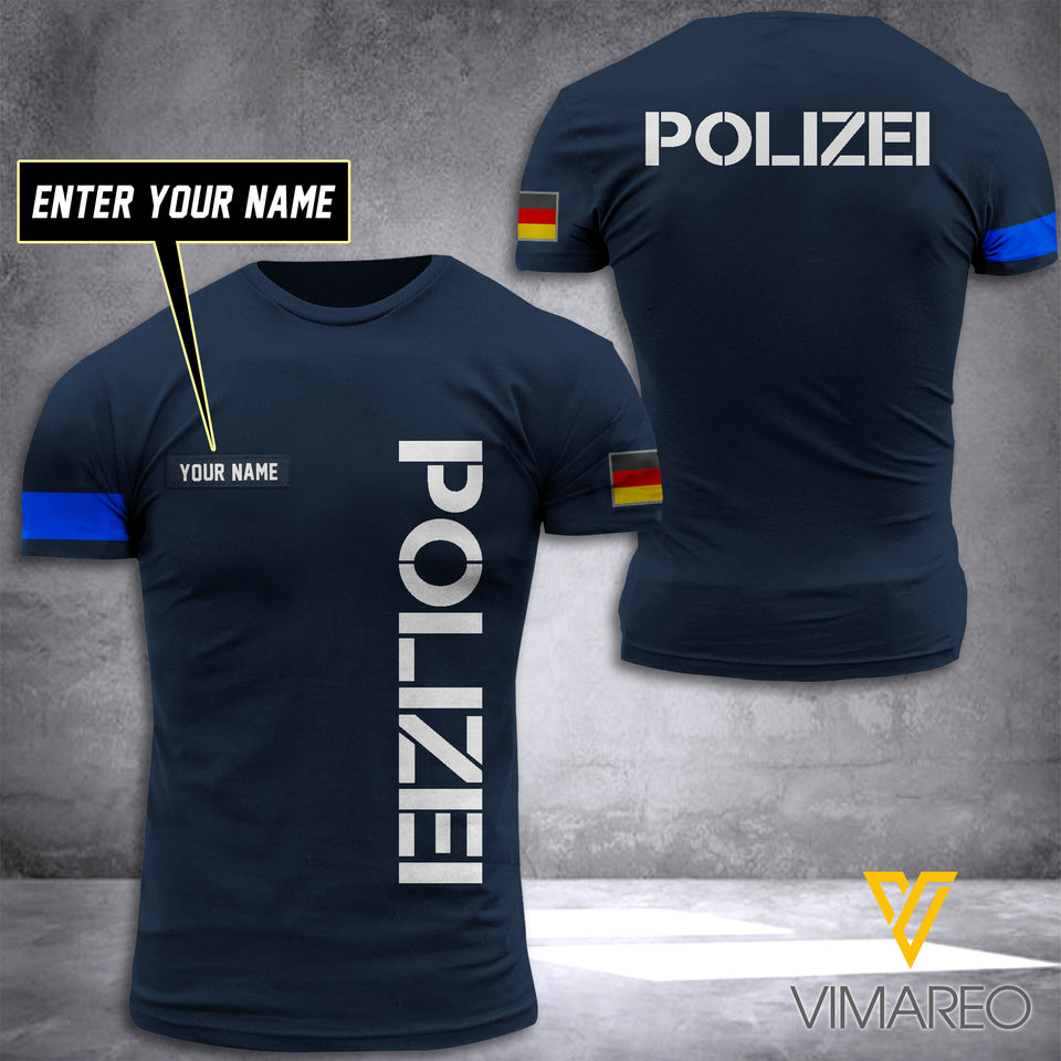 Germany POLICE CUSTOMIZE T SHIRT/HOODIE 3D PRINTED TMT