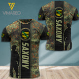 Saxony T SHIRT 3D PRINTED TMTL 166