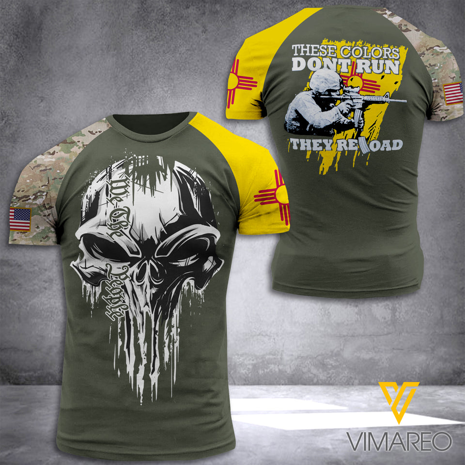 New Mexico T SHIRT 3D PRINTED TMT RELOAD