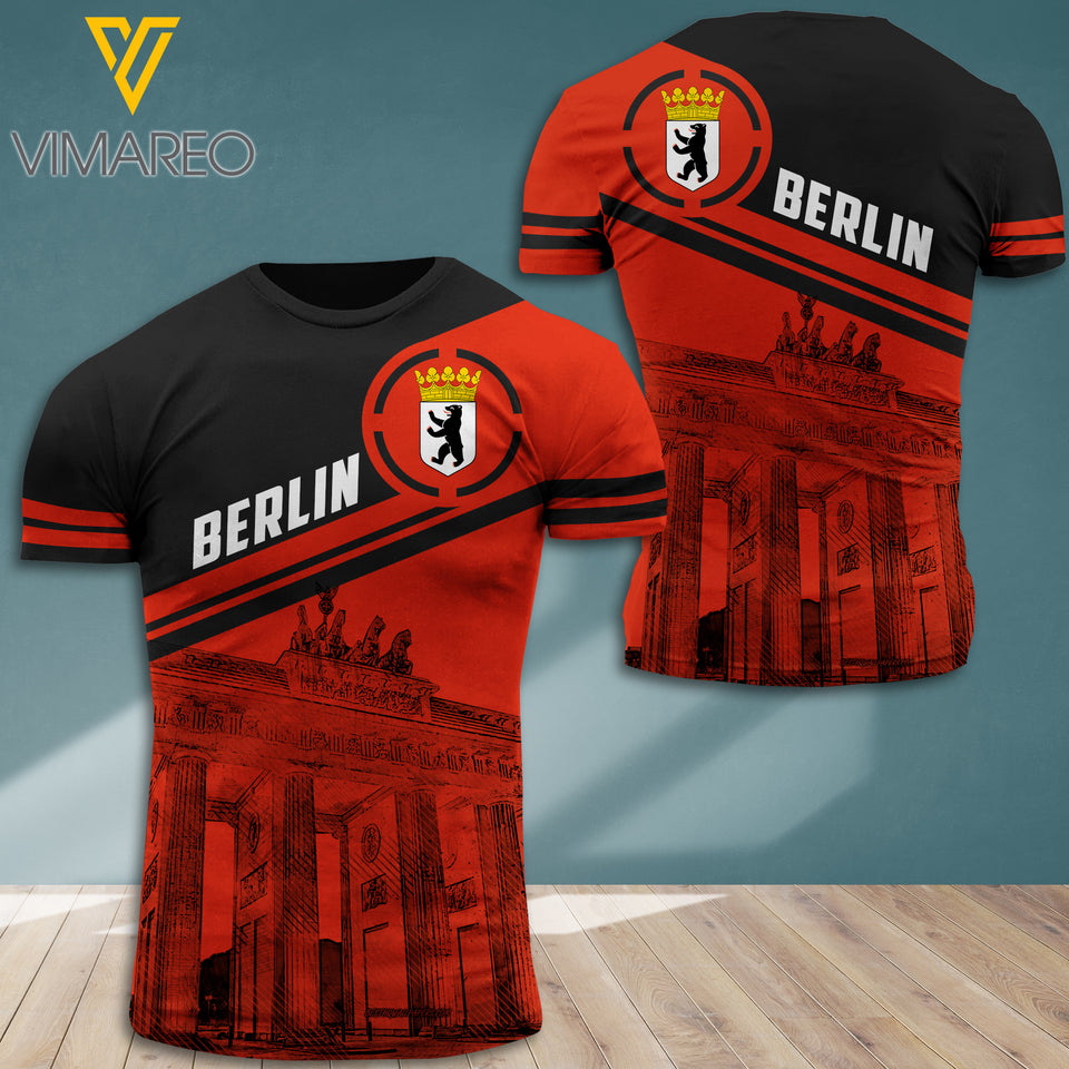 Berlin T SHIRT 3D PRINTED TMTL ART