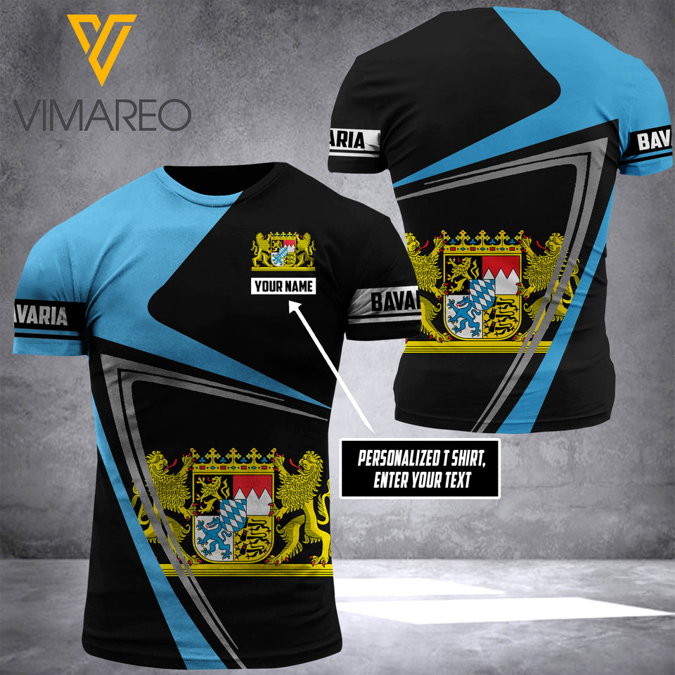 Bavaria CUSTOMIZE T SHIRT 3D PRINTED TL166