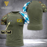 Bavaria CUSTOMIZE T SHIRT 3D PRINTED ZAQ
