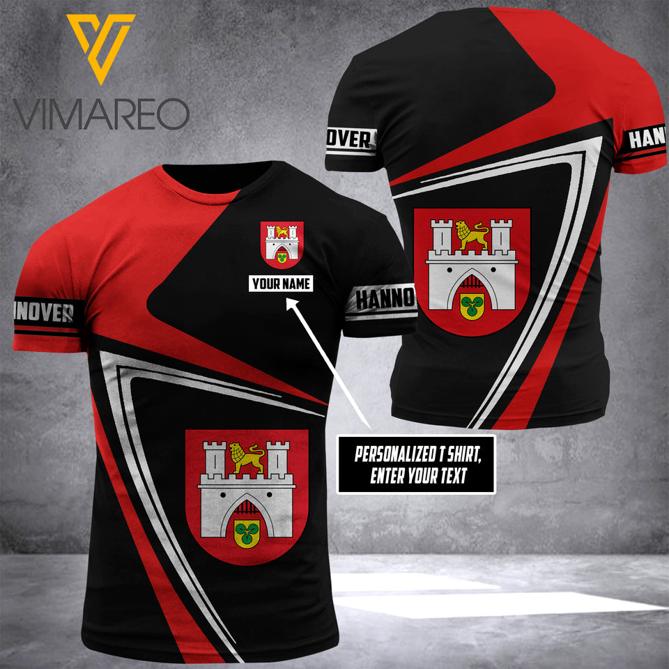 Hannover CUSTOMIZE T SHIRT 3D PRINTED TL166