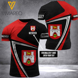 Hannover CUSTOMIZE T SHIRT 3D PRINTED TL166