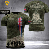 BRITISH CAMO CUSTOMIZE T SHIRT 3D PRINTED TMTL BROTHER