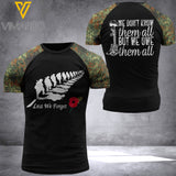 german VETERAN T SHIRT 3D PRINTED TMTL DONT FORGET